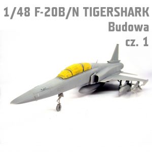 1/48 F-20B/N TIGERSHARK - Malowanie