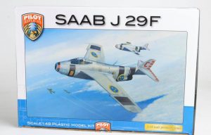 1/48 SAAB J-29F Tunnan - Budowa Cz. 2