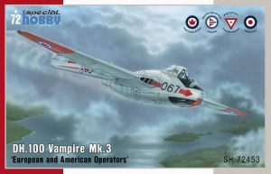 1/72 DH.100 Vampire Mk.3 - Special Hobby