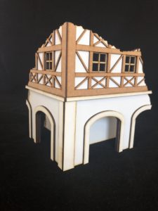 1/48 Bavarian ruin - Vertigo Miniatures