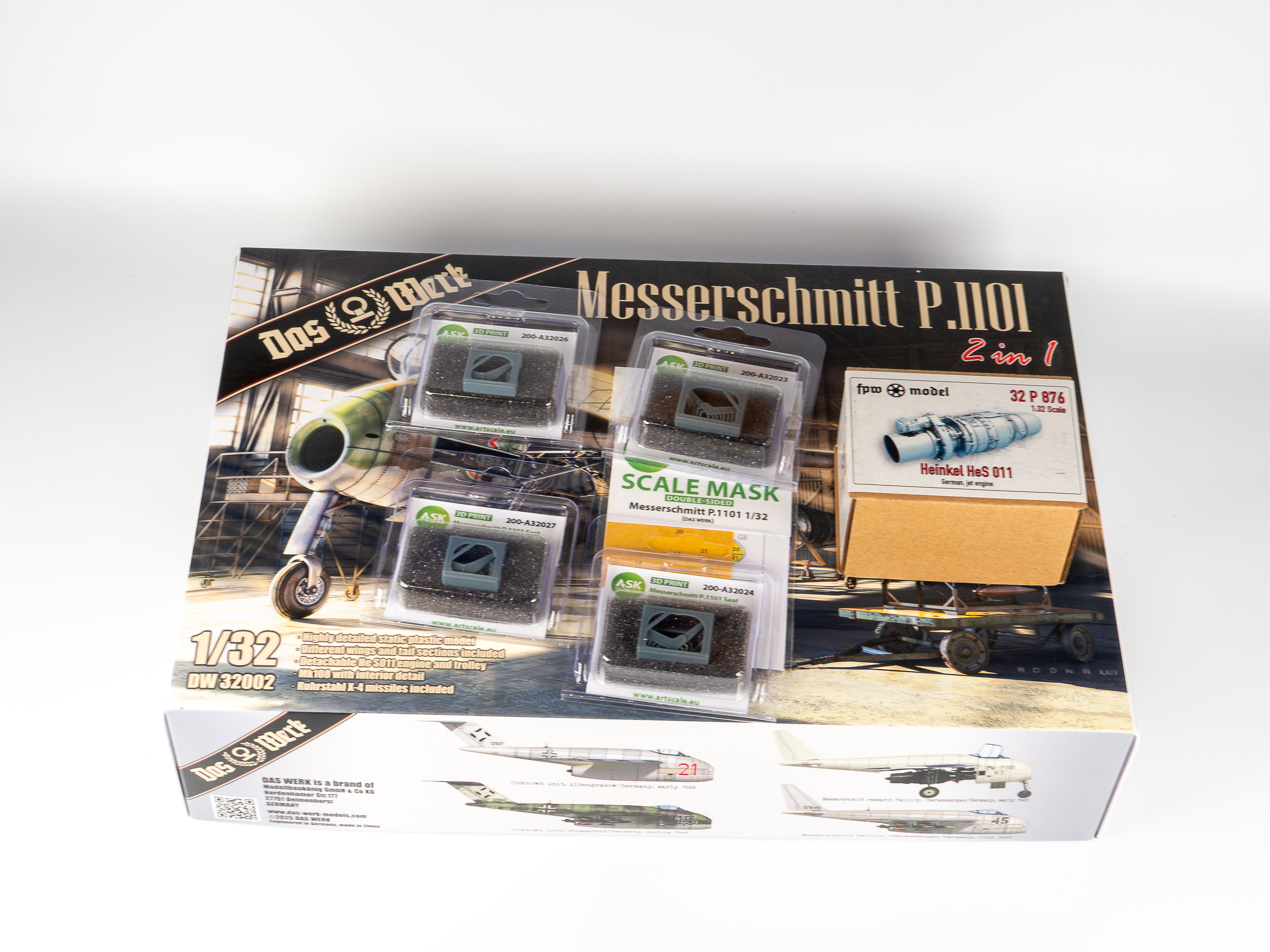 1/32 Me P.1101 – Akcesoria i dodatki